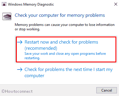 windows memory diagnostic tool