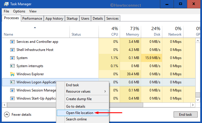 winlogon.exe in Windows 10 - What is it and How works Pic 3