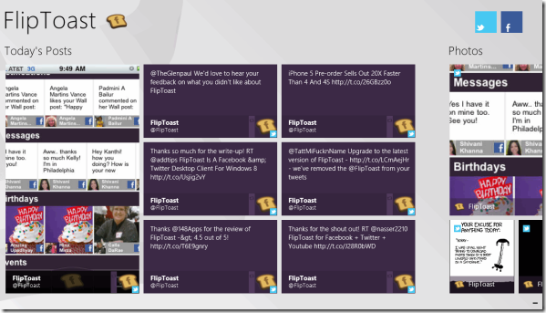 windows 8 fliptoast app image windows 8 fliptoast app image