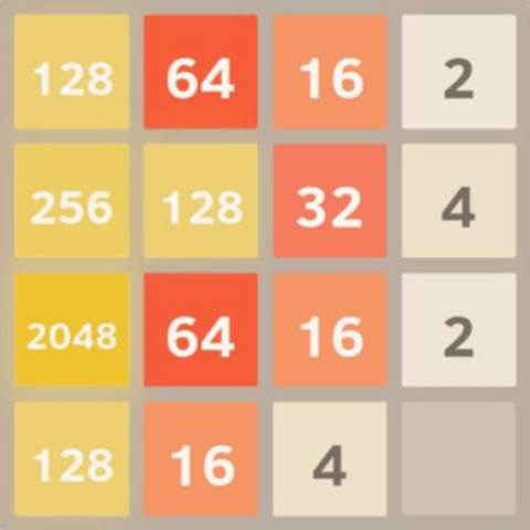 won_game_ 2048 Windows 8 App - Play Crazy Viral Game and Enjoy